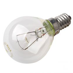 Картинка лампа накаливания шар G45 E14 220B 40Вт прозрачная B45 шар прозрачная E14 40Вт 220B купить 