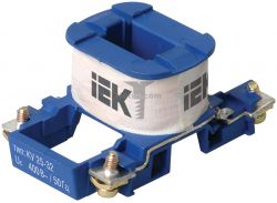 Картинка катушка управления IEK КМИ 400В 25-32А служат для управления контакторами при помощи подачи тока по цепи управления. купить 