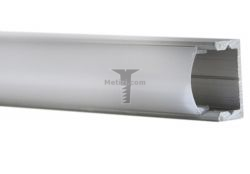 Картинка профиль алюминиевый для светодиодной ленты накладной 200 см APEYRON, профиль алюминиевый накладной для LED лент, длина 2 метра; габариты 200х15,2х6мм арт. 08-01 купить 