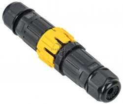 Картинка коннектор кабельный WTP-204 3 PIN IP68 коннектор кабельный герметичный с 3 контактами предназначен для соединения и распределения электрических проводников, которым требуется обеспечить полную герметичность и защиту кабеля. Имеет винтовой тип зажима. Сечение от 0,5 до 2,5 мм2, 20А, диаметр кабеля от 3,5-10мм, эксплуатация под водой и под землей на глубине до 1 метра. Использование при температуре от -40 до +105С. Многократное использование. Напряжение 450В. Срок службы 5 лет. Гарантия 2 года. купить 